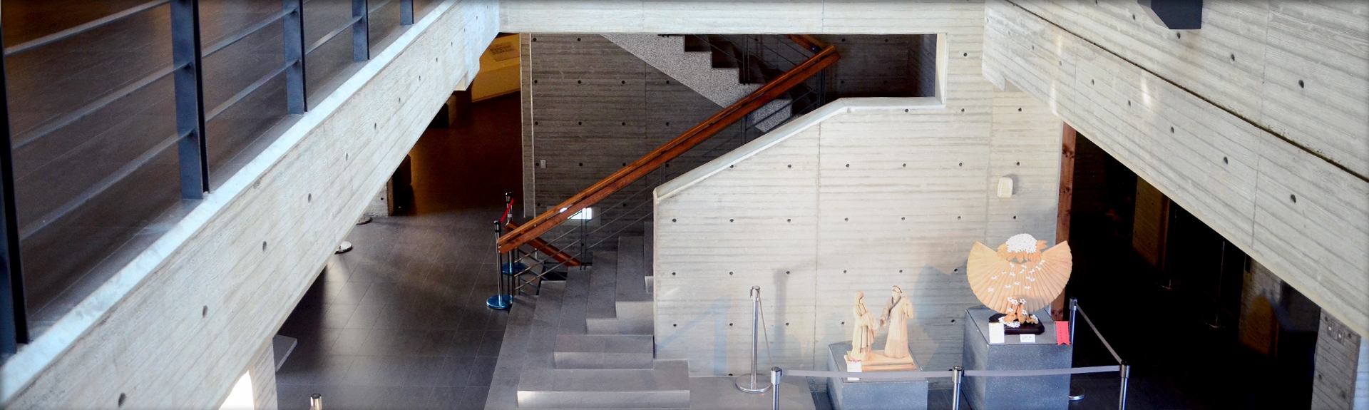 三義木雕博物館清水模空間